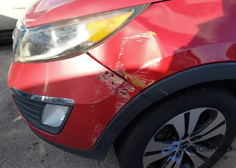 2013 Kia Sportage Ex z USA, uszkodzony, nr VIN KNDPC3A23D7490924